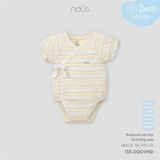 BODY SUIT CỘC TRẮNG KẺ CAM NOUS