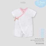 BỘ LIỀN CỘC VẠT TRẮNG THỎ HỒNG NOUS