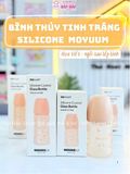 BÌNH SỮA MOYUUM THỦY TINH TRÁNG SILICONE