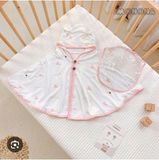 ÁO CHOÀNG COTTON CÓ MŨ MONONA MNN123