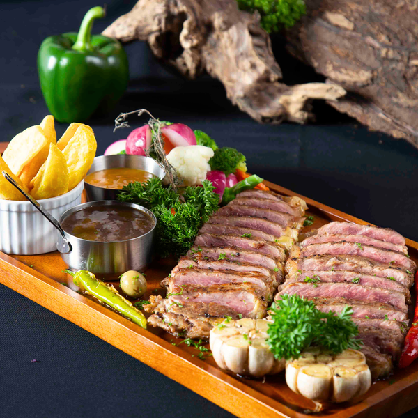  ƯU ĐÃI T2 - T6: PLATTER THĂN BÒ NƯỚNG (600GRs) 