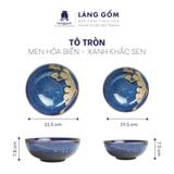  Bộ bàn ăn hoả biến 14 món - Xanh khắc sen 