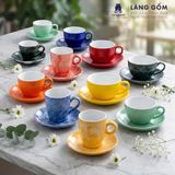  Bộ cốc tách cà phê vân đá kèm đĩa (TH) 