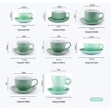  Bộ cốc tách cà phê vân đá kèm đĩa (TH) 