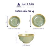  Bộ bát đĩa men hỏa biến món lẻ (TH) 