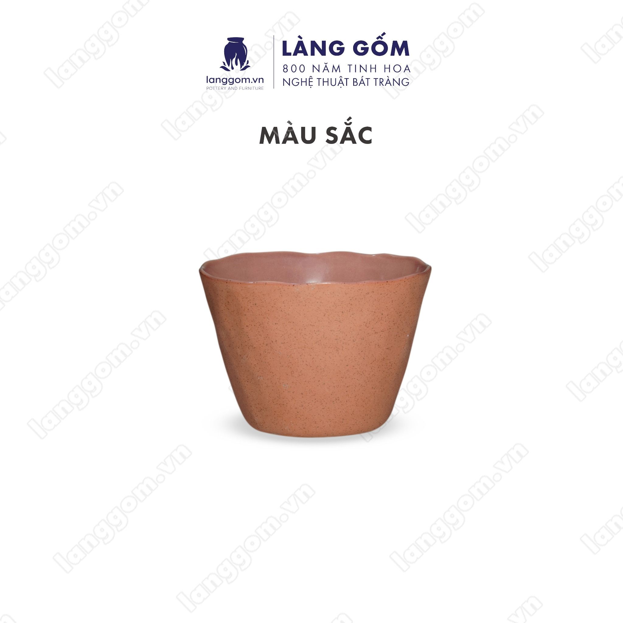  Cốc giả nặn không quai lùn, men mát, dung tích 250ml 