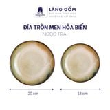  Bộ bàn ăn hỏa biến 14 món - Màu ngọc trai 