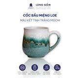  Cốc bầu miệng loe có quai (mug cup) 400ml men hỏa biến 