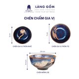  Bộ bàn ăn hoả biến 14 món - Xanh khắc sen 
