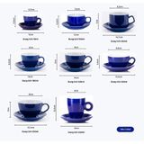  Bộ cốc tách cà phê vân đá kèm đĩa (TH) 