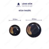  Bộ ấm chén men hỏa biến dáng quả hồng 