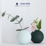  Bình Hoa Mini Decor Tối Giản, Bình Gốm Trang Trí Bàn Làm Việc, Phòng Khách - Gốm Sứ Bát Tràng Cao Cấp 