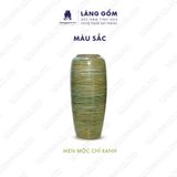  Bình hoa men hỏa biến dáng ống dù (TH) 