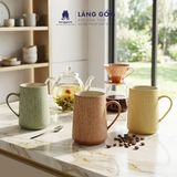  Cốc gại, ly sứ uống nước họa tiết gại tay thủ công, hàng xuất Châu Âu - Gốm sứ Bát Tràng xuât khẩu 