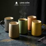  Cốc gại, ly sứ uống nước họa tiết gại tay thủ công, hàng xuất Châu Âu - Gốm sứ Bát Tràng xuât khẩu 