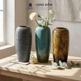  Bình hoa men hỏa biến dáng ống dù (TH) 
