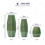  Lọ Hoa Men Chảy Nghệ Thuật, Nhiều Dáng Cắm Hoa Trang Trí - Decor - Gốm sứ Bát Tràng 