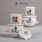  Phin cà phê hoạ tiết áo dài Việt Nam tinh khôi 