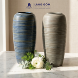  Bình hoa men hỏa biến dáng ống dù (TH) 