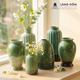  Bình Hoa Men Hỏa Biến Màu Thiên Thanh Bát Tràng - Đủ Dáng Decor 