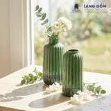  Bình Hoa Men Hỏa Biến Màu Thiên Thanh Bát Tràng - Đủ Dáng Decor 