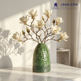  Bình Hoa Men Hỏa Biến Màu Thiên Thanh Bát Tràng - Đủ Dáng Decor 