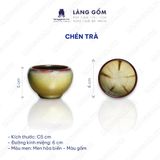  Bộ ấm chén men hoả biến dáng quả lê 