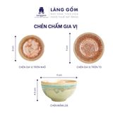  Bộ bàn ăn men hoả biến 14 món - Màu KT camel V3 