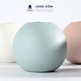  Bình Hoa Mini Decor Tối Giản, Bình Gốm Trang Trí Bàn Làm Việc, Phòng Khách - Gốm Sứ Bát Tràng Cao Cấp 