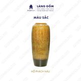  Bình hoa men hỏa biến dáng ống dù (TH) 