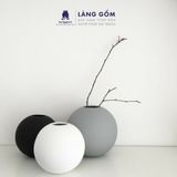  Bình Hoa Mini Decor Tối Giản, Bình Gốm Trang Trí Bàn Làm Việc, Phòng Khách - Gốm Sứ Bát Tràng Cao Cấp 