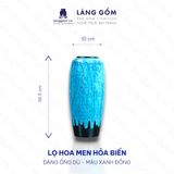  Bình hoa men hỏa biến dáng ống dù (TH) 