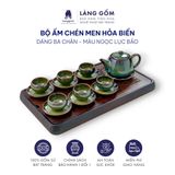  Bộ ấm chén uống trà men hỏa biến lục bảo (TH) 