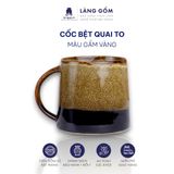  Cốc bệt quai to men hoả biến dung tích 500ml 