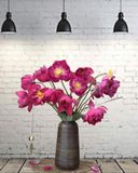  Bình hoa men hỏa biến dáng ống dù (TH) 