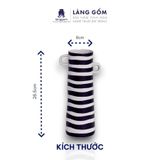  Lọ hoa gốm sứ có tai decor phong cách hiện đại, Bình hoa dáng trụ dùng trang trí, cắm hoa – Gốm sứ xuất khẩu cao cấp 