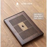  Khay trà gỗ đựng ấm chén 
