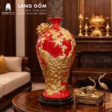  Mai Bình Tích Lộc Đắp Nổi 3D Gốm Sứ Bát Tràng Cao Cấp – Bình Phong Thủy Tài Lộc, Trang Trí Phòng Khách, Quà Tặng Tân Gia 