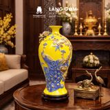  Mai Bình Tích Lộc Đắp Nổi 3D Gốm Sứ Bát Tràng Cao Cấp – Bình Phong Thủy Tài Lộc, Trang Trí Phòng Khách, Quà Tặng Tân Gia 