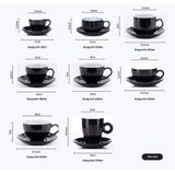  Bộ cốc tách cà phê vân đá kèm đĩa (TH) 