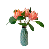  Bình hoa men hỏa biến dáng Chai sóng cổ bé (TH) 