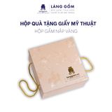  Hộp đựng bộ ấm trà, lọ hoa và cốc tách 