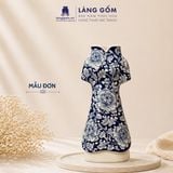  Lọ Hoa Gốm Sứ Bát Tràng Vẽ Tay Men Lam Duyên Dáng Việt Nam, Bình Hoa Decor Trang Trí - Gốm Sứ Bát Tràng - Làng Gốm 