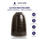  Lọ Hoa Men Hỏa Biến Dáng Chuông Gốm Sứ Bát Tràng Cao Cấp - Trang Trí Nhà, Cắm Cành Đào Huyền, Cành Lê 