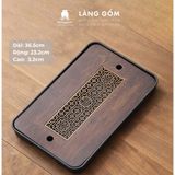  Khay trà gỗ đựng ấm chén 