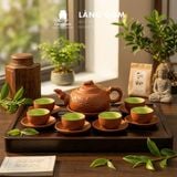  Bộ Ấm Chén Đất Nung Bát Tràng Gốm Mộc Cao Cấp 