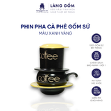  Bộ phin pha cà phê men hỏa biến kèm cốc quai móc 