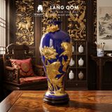  Mai Bình Tích Lộc Đắp Nổi 3D Gốm Sứ Bát Tràng Cao Cấp – Bình Phong Thủy Tài Lộc, Trang Trí Phòng Khách, Quà Tặng Tân Gia 