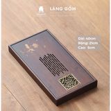  Khay trà gỗ đựng ấm chén 