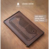  Khay trà gỗ đựng ấm chén 